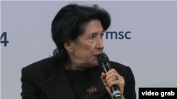 Президентка Грузії Саломе Зурабішвілі на Мюнхенській конференції з безпеки