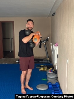 Військовий, яка проходив реабілітацію в центрі «Ланка»