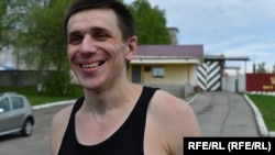 Андрей Боровиков после выхода из колонии в Архангельске