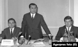 Ion Ilescu, în 1969, la o întâlnire cu tema „Tineretul și securitatea europeană” ce a avut loc la Snagov.
