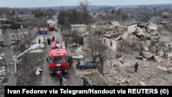 Наслідки російського удару по Запоріжжю. 22 березня 2024 року