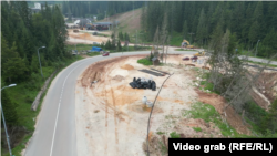 Jedno od gradilišta na Jahorini, 25. juli 2024. godine