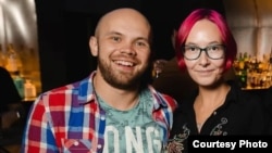 Никита Тушканов и его невеста Александра Кочанова до ареста