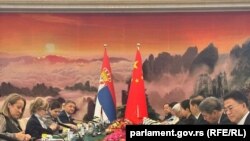 Visoka delegacija Srbije u poseti Pekingu, KIna, jun 2024.