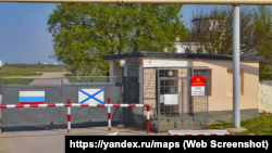 КПП аэродрома «Саки», Новофедоровка, архивное фото, 2019 год