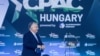 Premijer Viktor Orban prvog dana dvodnevne konferencije Konzervativne političke akcije (CPAC Mađarska) u Millenarisu 25. aprila 2024.