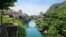 Old bridge (Stari most), old town Mostar, Bosnia and Herzegovina, June 2023. 
