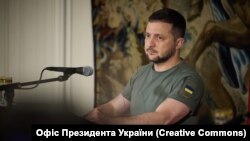 Володимир Зеленський під час візиту до Чехії, 6 липня 2023 року
