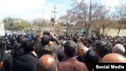 تجمع معلمان در شهرهای مختلف ایران، سهشنبه هشتم فروردین