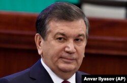 Uzbek President Shavkat Mirziyoyev in 2016.
