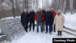 Активисты после акции