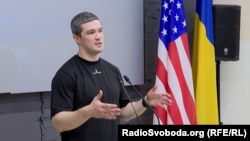 Михайло Федоров, віцепрем’єр-міністр з інновацій, розвитку освіти, науки та технологій України – міністр цифрової трансформації України. Київська область, Буча, 19 липня 2023 року