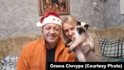 Олена з чоловіком до повномасштабної війни