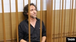 Громадянин Франції Лоран Вінатьє, обвинувачений у порушенні законодавства про іноземних агентів у Росії, суду у Москві, Росія, 7 червня 2024 року