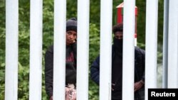 Мігранти на білорусько-польському кордоні, архівне фото