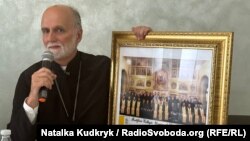 Митрополит УГКЦ Борис Ґудзяк під час прес-конференції в Римі 14 вересня 2023