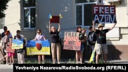 Акція на підтримку українських військовополонених, Запоріжжя, 7 липня 2024 року