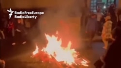 Iranian Women Burn Head Scarves Amid Fire Festival Iranian Women Burn Head Scarves Amid Fire Festival