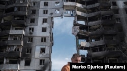 Руины жилого дома в Бородянке