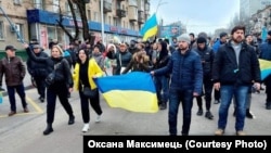 Протести в окупованому Мелітополі, березень 2022 року