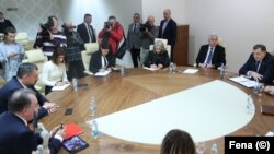 Lideri stranaka koji čine koaliciju na državnom nivou.