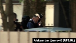 Privođenje Duška Kneževića u Viši sud.