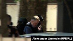 Pet godina nakon što su crnogorske vlasti raspisale međunarodnu potjernicu, Velika Britanija je 30. aprila izručila optuženog biznismena Duška Kneževića, Podgorica, Crna Gora, april 2024.