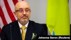 Архівна світлина. Тодішній міністр оборони України Олексій Резніков. Брюссель, 14 лютого 2023 року