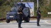 Policijske snage u blizini sela Banjska na sjeveru Kosova (fotoarhiv)