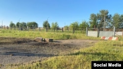 Місце падіння одного з дронів у Наро-Фомінському районі Московської області, Росія, 21 червня 2023 року
