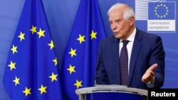 «А до кінця року ми сподіваємося підготувати 30 тисяч військових», – додав Жозеп Боррель