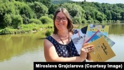 Словацька дитяча письменниця Мірослава Ґрайцярова