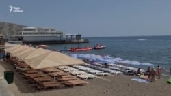Количество туристов в Крыму. Пляжи Судака (видео) Количество туристов в Крыму. Пляжи Судака (видео)