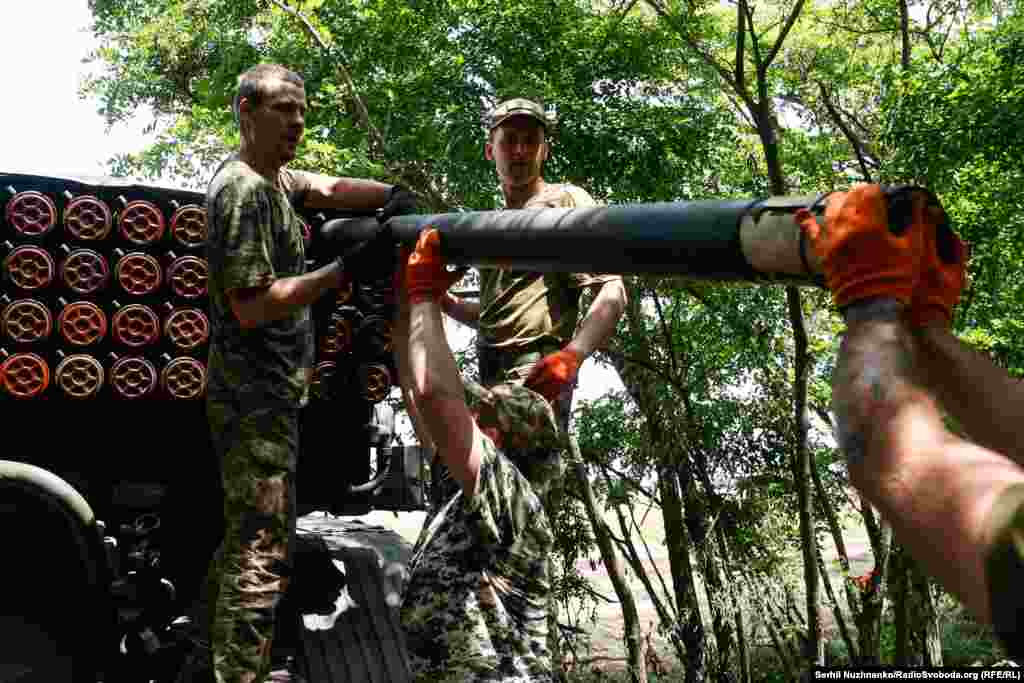 Військові працють максимально швидко, щоб РСЗВ «Град» не засікли ворожі безпілотники