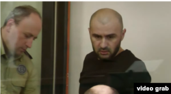 ბადრი ესებუა სასამართლო დარბაზში. 2023 წლის აპრილი