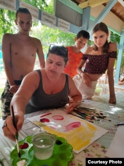 Ольга Павленко (Кольорово) у Греції