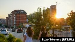 Вечірня Приштина. Косово, липень 2023