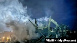 Місто вночі зазнало трьох російських авіаударів. Фото архівне