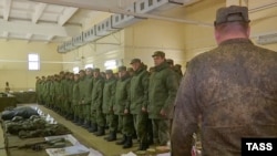 Мобилизованные на войну против Украины. Архивное фото