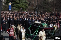 Похорон патріарха Неофіта, Софія, Болгарія, 16 березня 2024 року