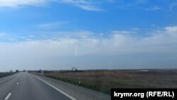 Росія будує в Криму лінію укріплень на Ак-Монайському перешийку, березень 2023 року