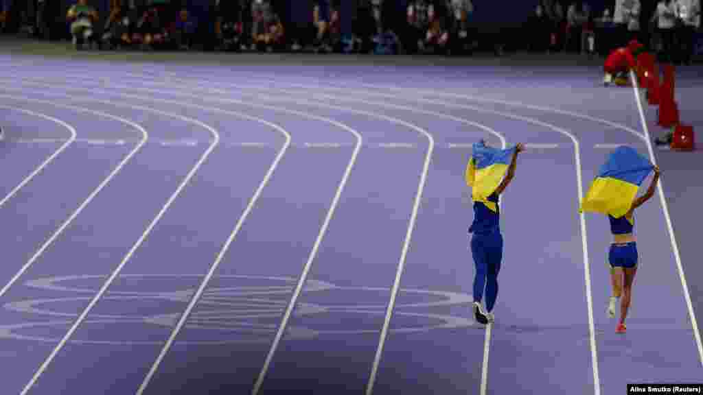 Український п'єдестал у стрибках у висоту – історична подія. Лише тричі одразу дві українки підіймалися на п'єдестал разом