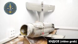 Збитий безпілотник «Орлан» на дослідженні у Київському науково-дослідному інституті судових експертиз, 2024 рік