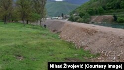 Drina poslije izgradnje obaloutvrda.