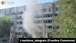 Наслідки одного з обстрілів Миколаєва, ілюстративне фото