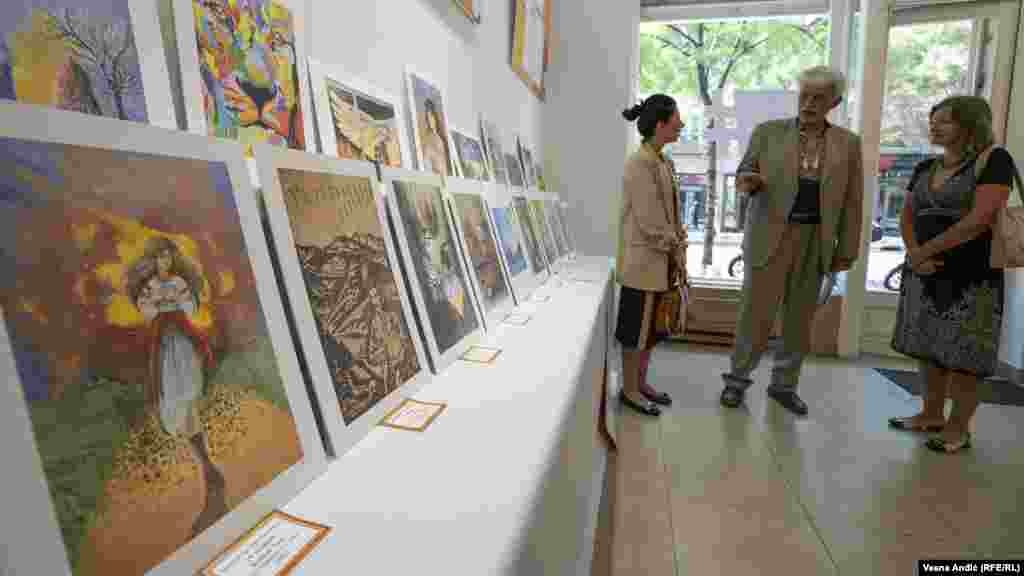 Посол України в Сербії Володимир Толкач (на світлині посередині), 23 серпня 2023 року