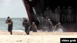 Військові українсько-американські навчання «Сі Бриз-2017» із висадкою десанту на полігоні на Тендрівській косі