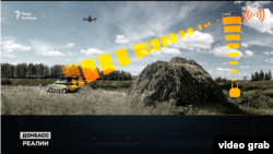 Схема работы: обнаружение цели разведывательным БПЛА, подъем в воздух беспилотника-ретранслятора и вылет FPV