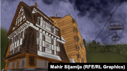 Hotel "Grey" je na sajtu opisan kao "luksuzno opremljen, sa pet zvezdica", sa desetinama soba i apartmana, bazenom, spa centrom, restoranom