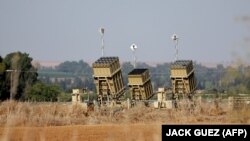 Ізраїльська протиракетна система «Залізний купол» (Iron Dome) напоготові, 12 жовтня 2023 року